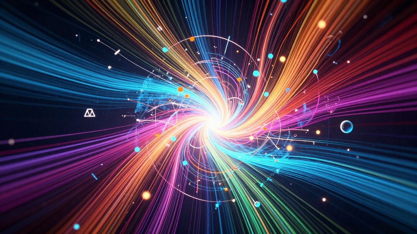 Expanding digital pathways symbolizing scalable Amazon advertising strategy.