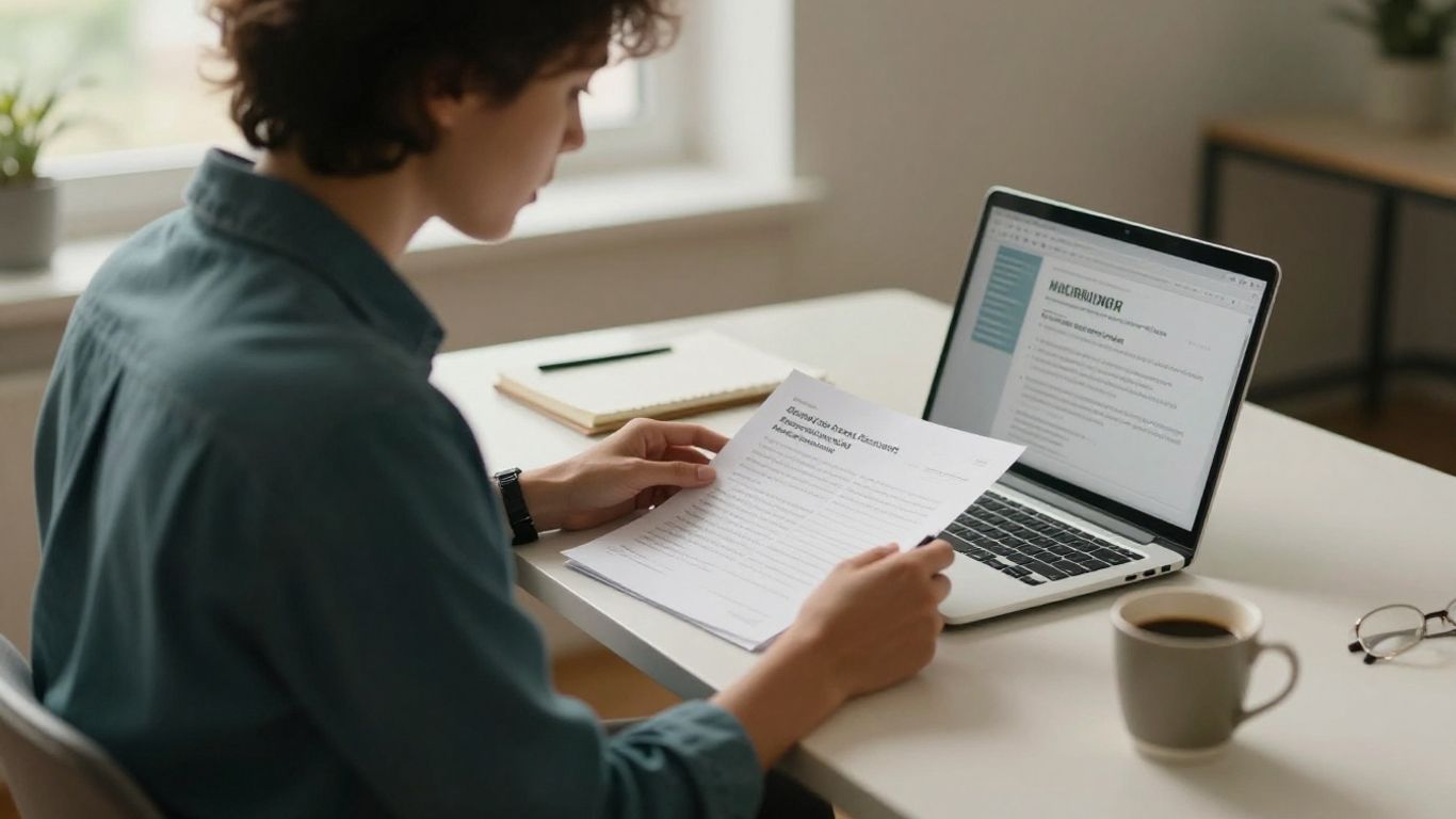 Private coaching conversation at a modern desk