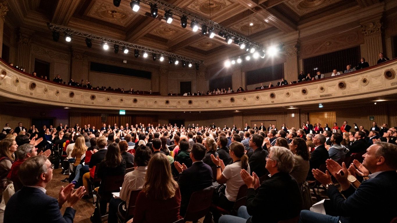 Comunidad internacional en conferencia anual
