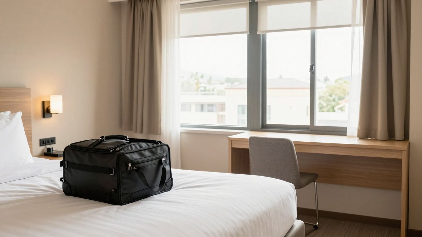 Chambre d’hôtel lumineuse et abordable