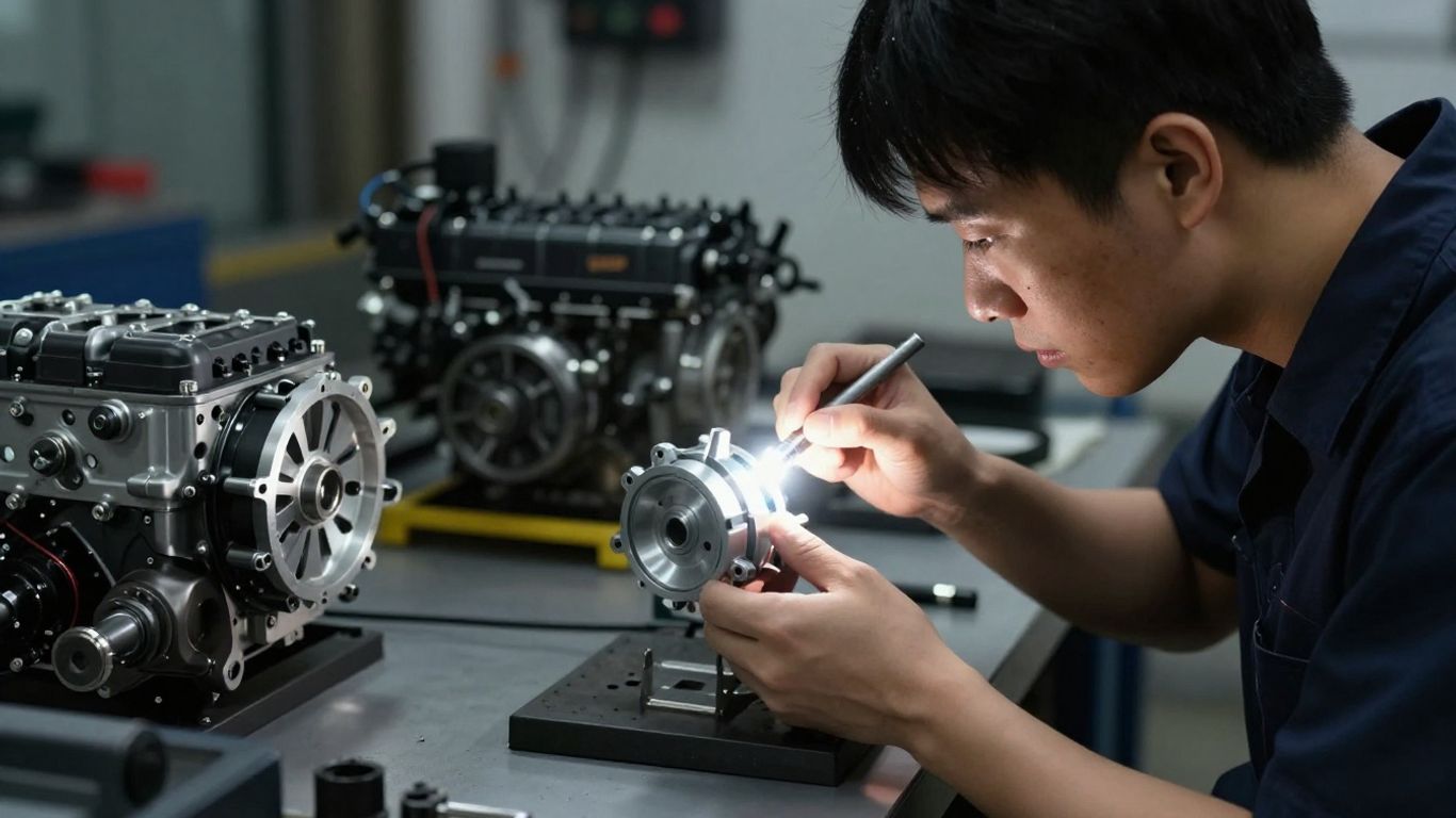 Professional inspection of vehicle components