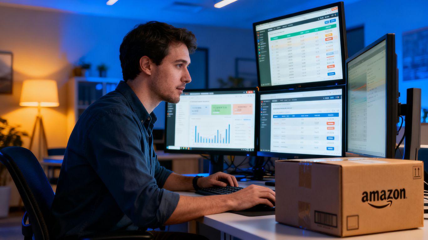 Amazon PPC campaign optimization workspace