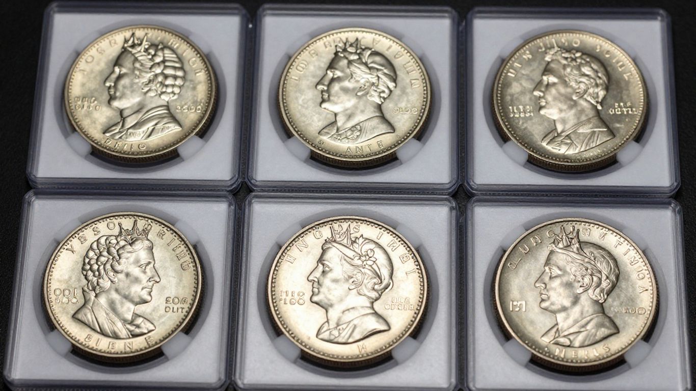 Collection of uncirculated coin mint sets.