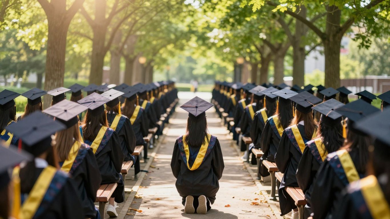 Student considering different student loan forgiveness paths.