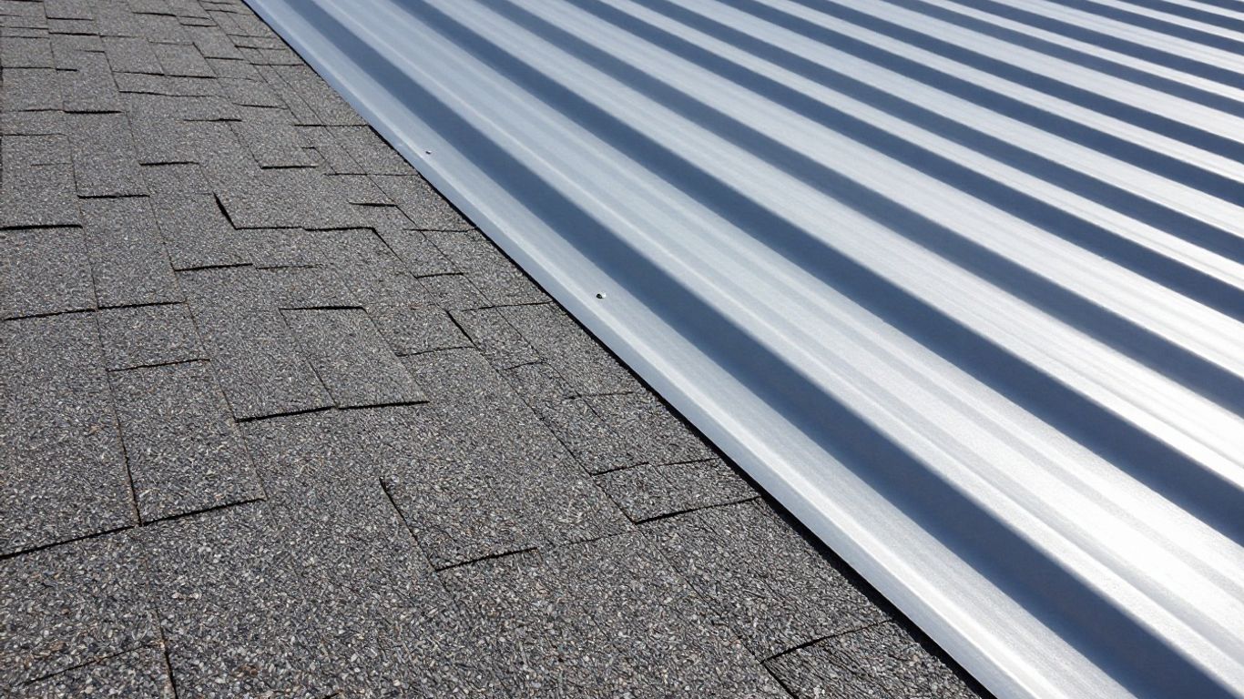 Shingle roof versus metal roof comparison