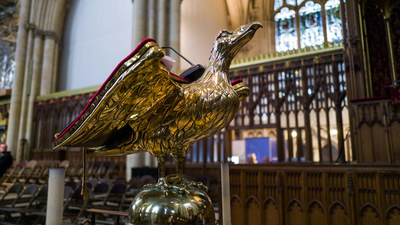 a golden dragon statue