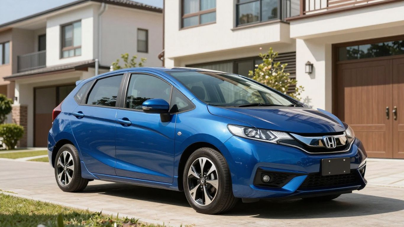 Honda Jazz in moderner Farbe