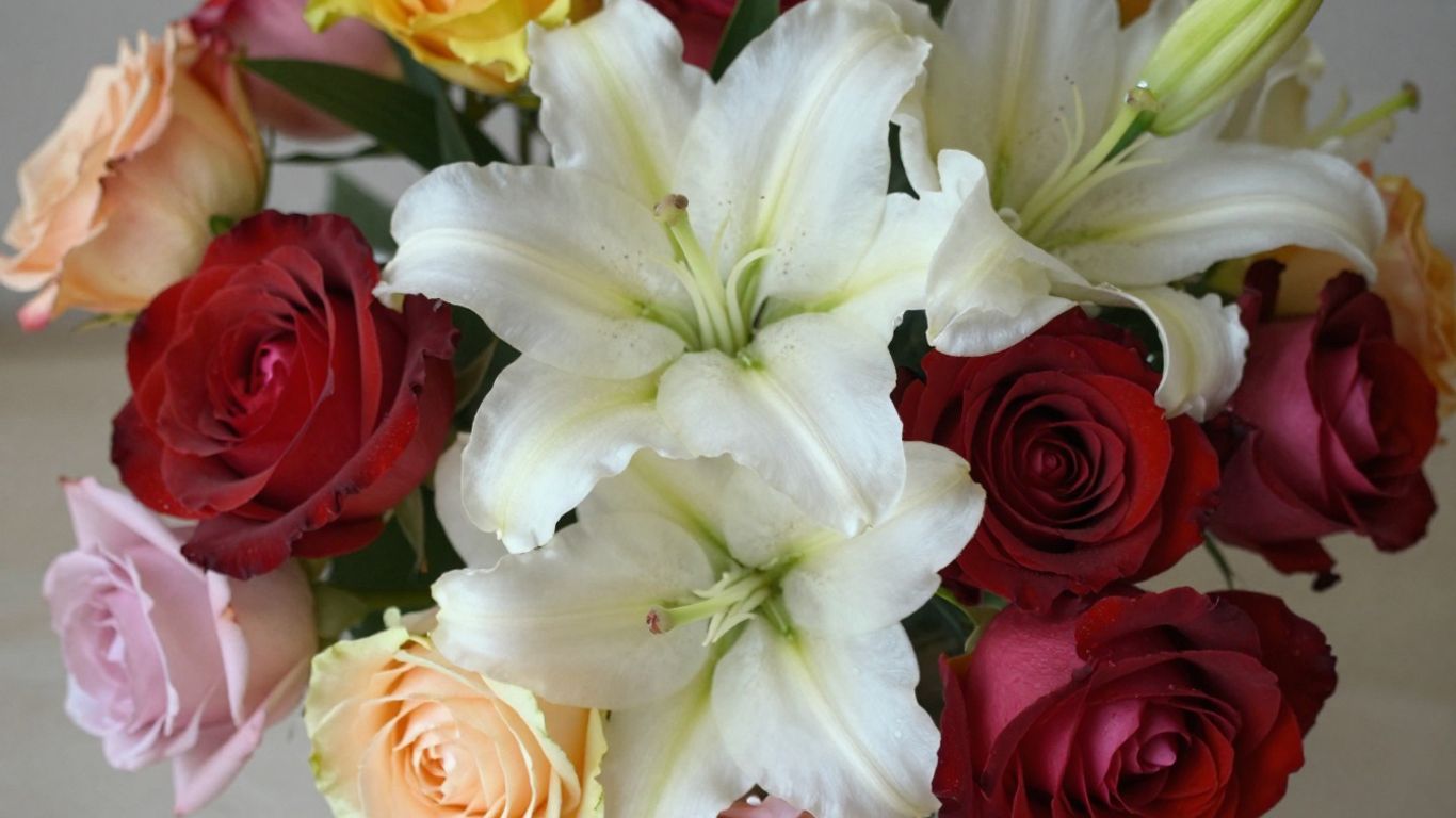 Beautiful floral bouquet for Mother's Day in Altona.
