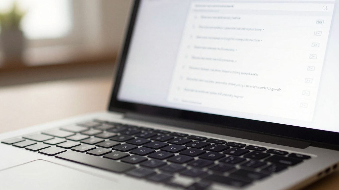 Clay cold email tool interface on a laptop screen.