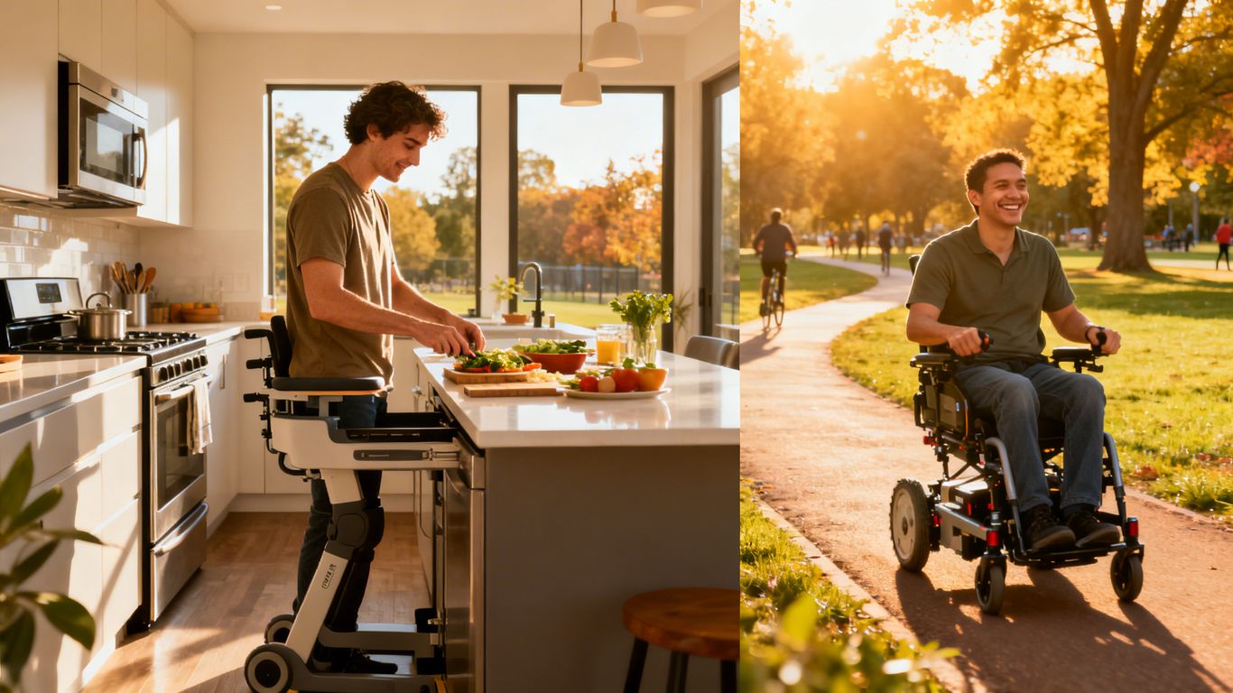 NDIS participants enjoying daily life and independence.