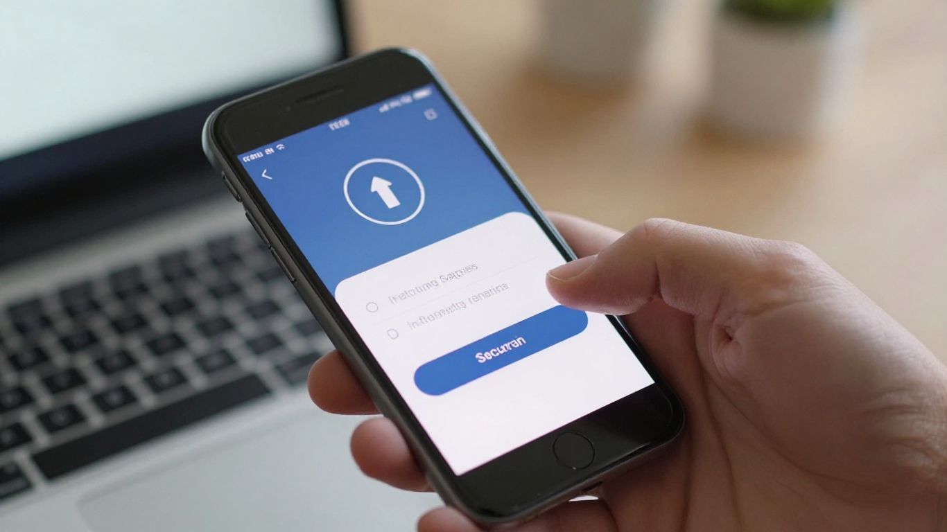 Forex.com login screen on a smartphone.