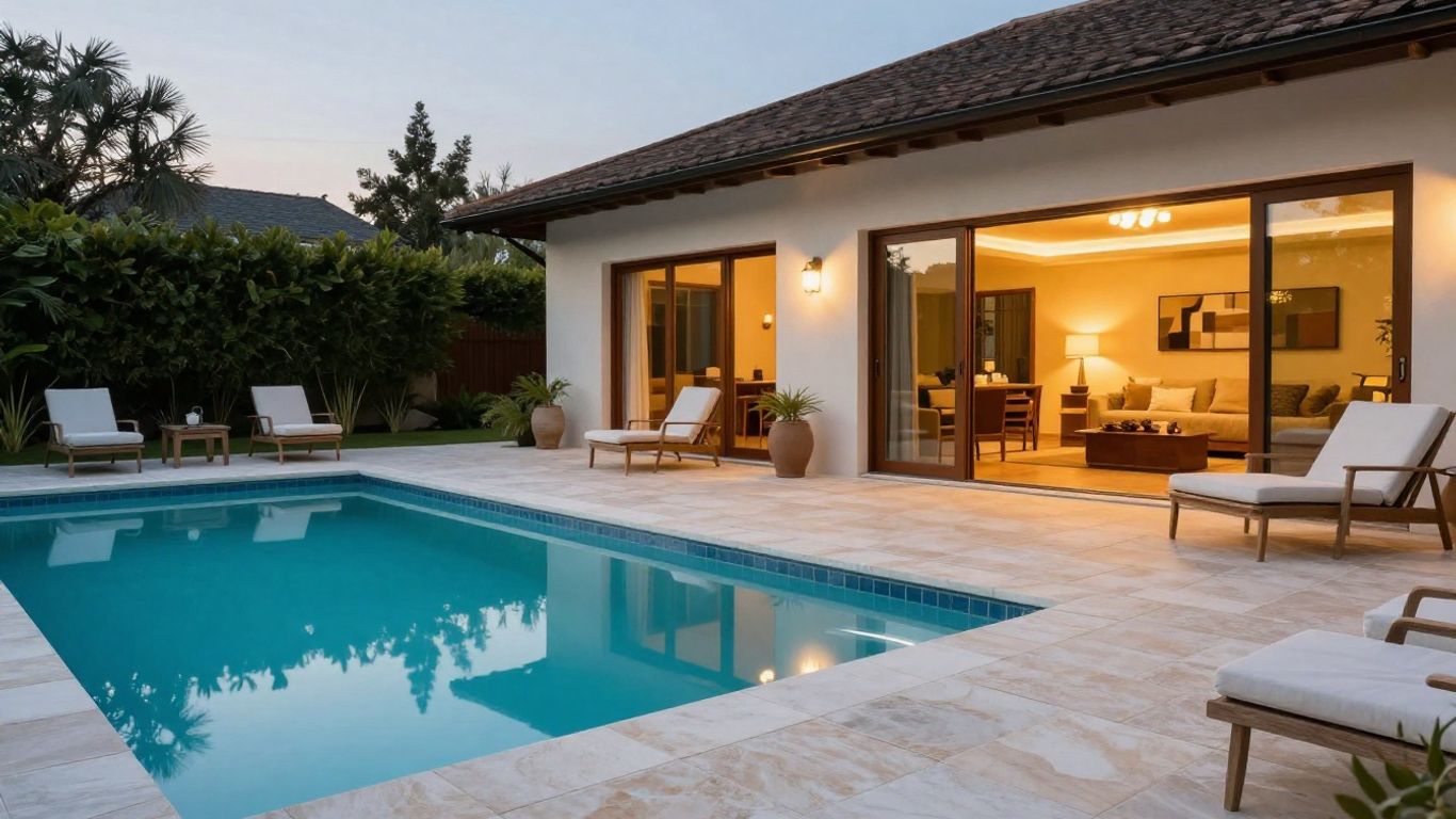 cost add pool airbnb property