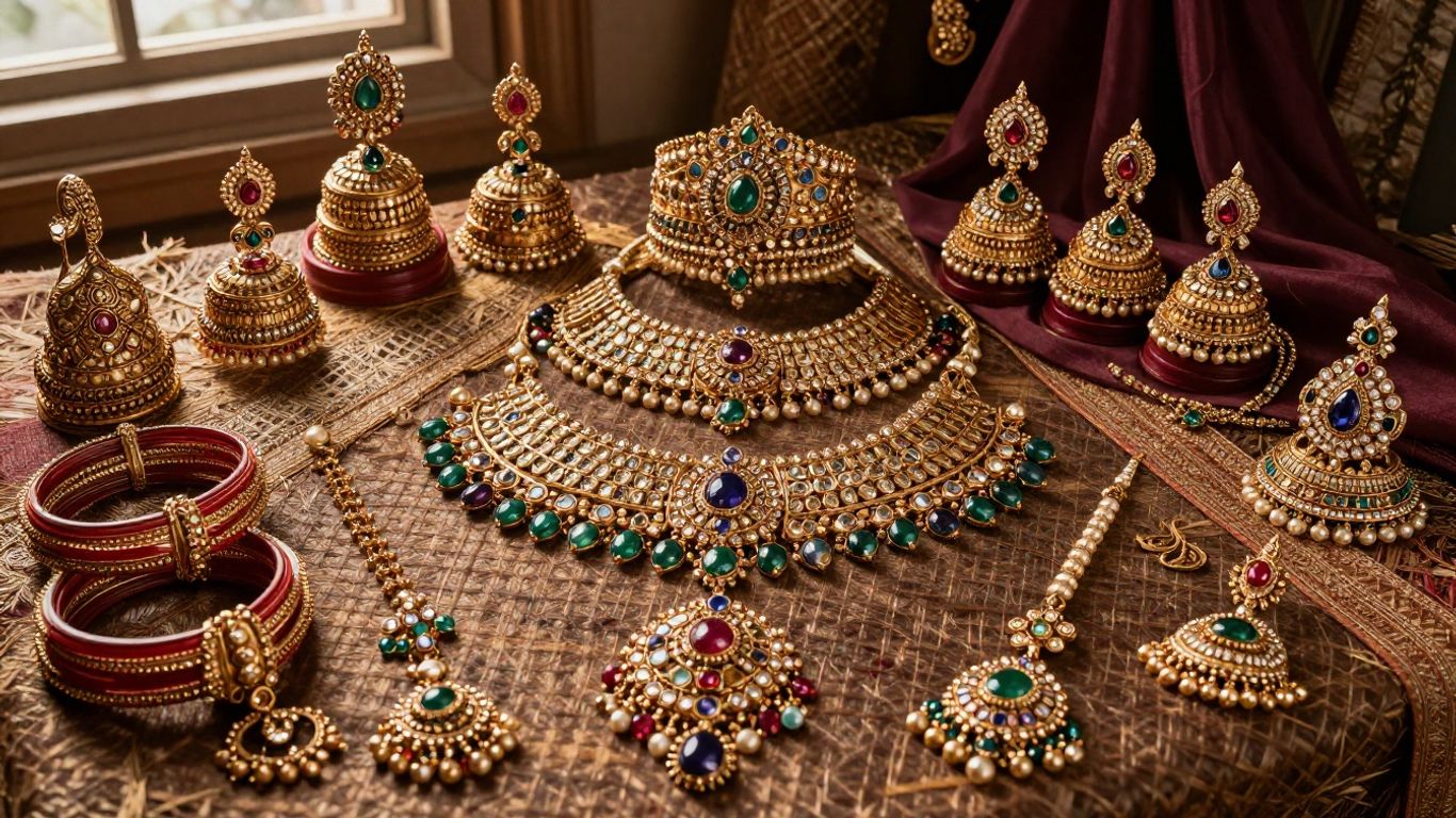 Kundan style jewellery: A guide to its history, designs, styling, and care_Placeholder