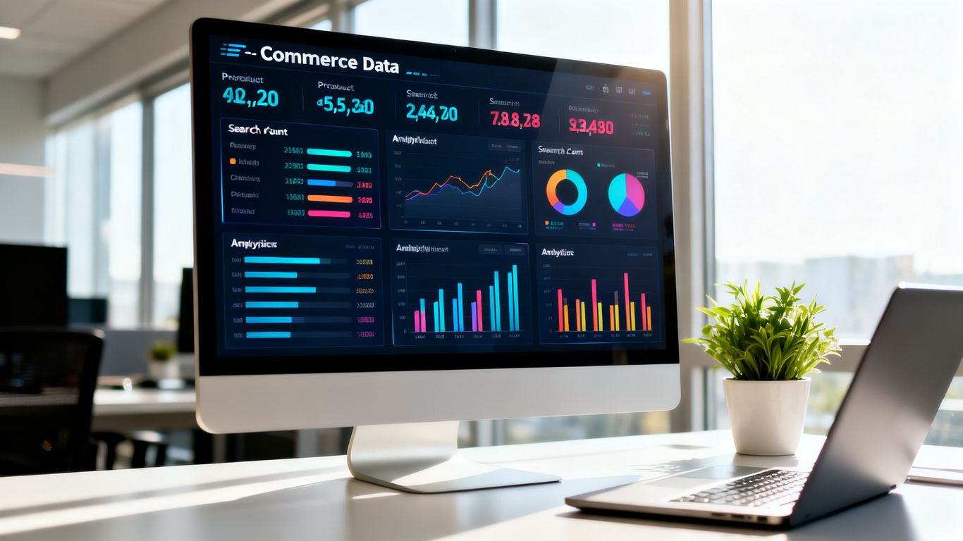 Market analysis tool display showing high volume search terms