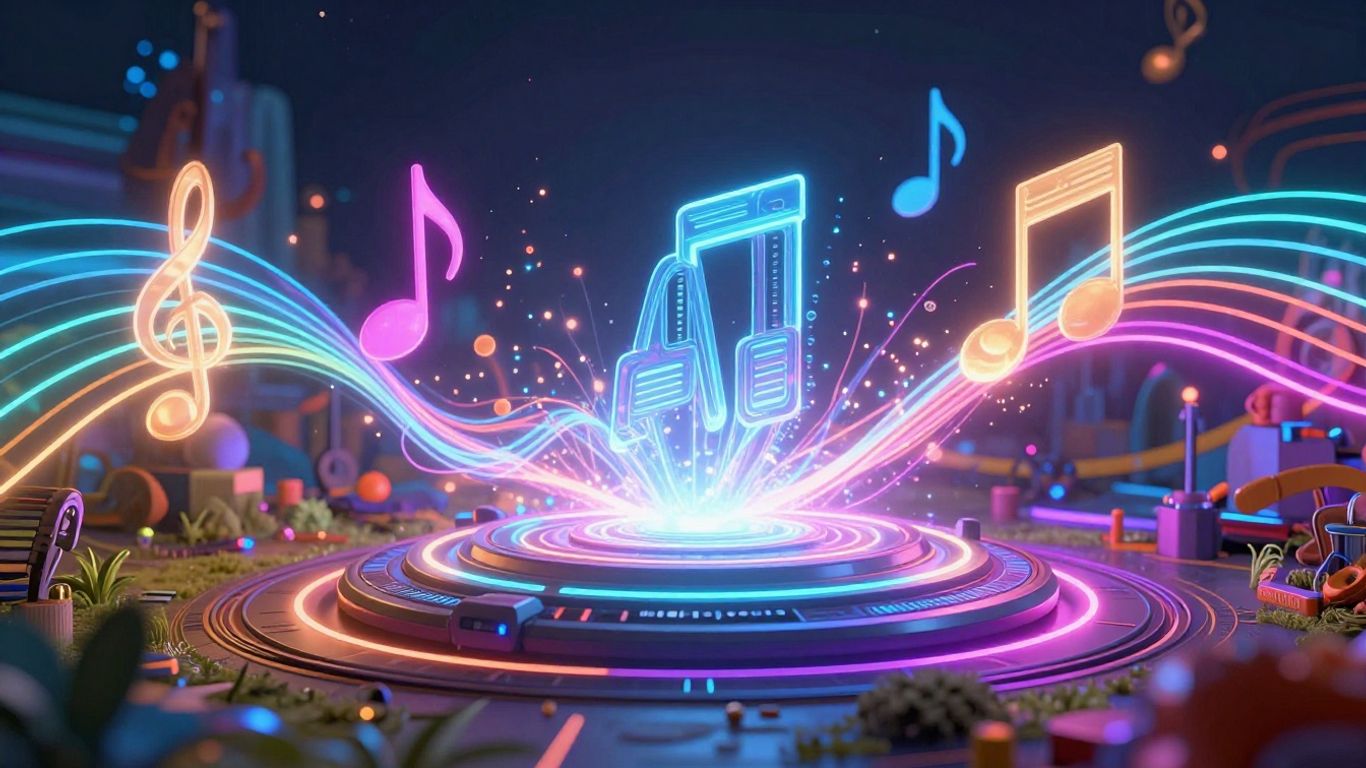 AI music video creation visual