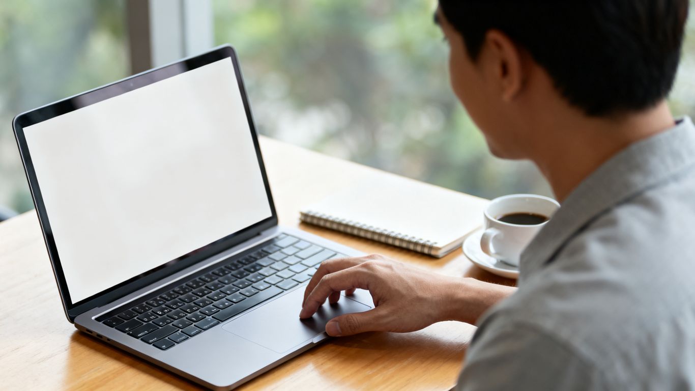Marketer reviewing a campaign setup