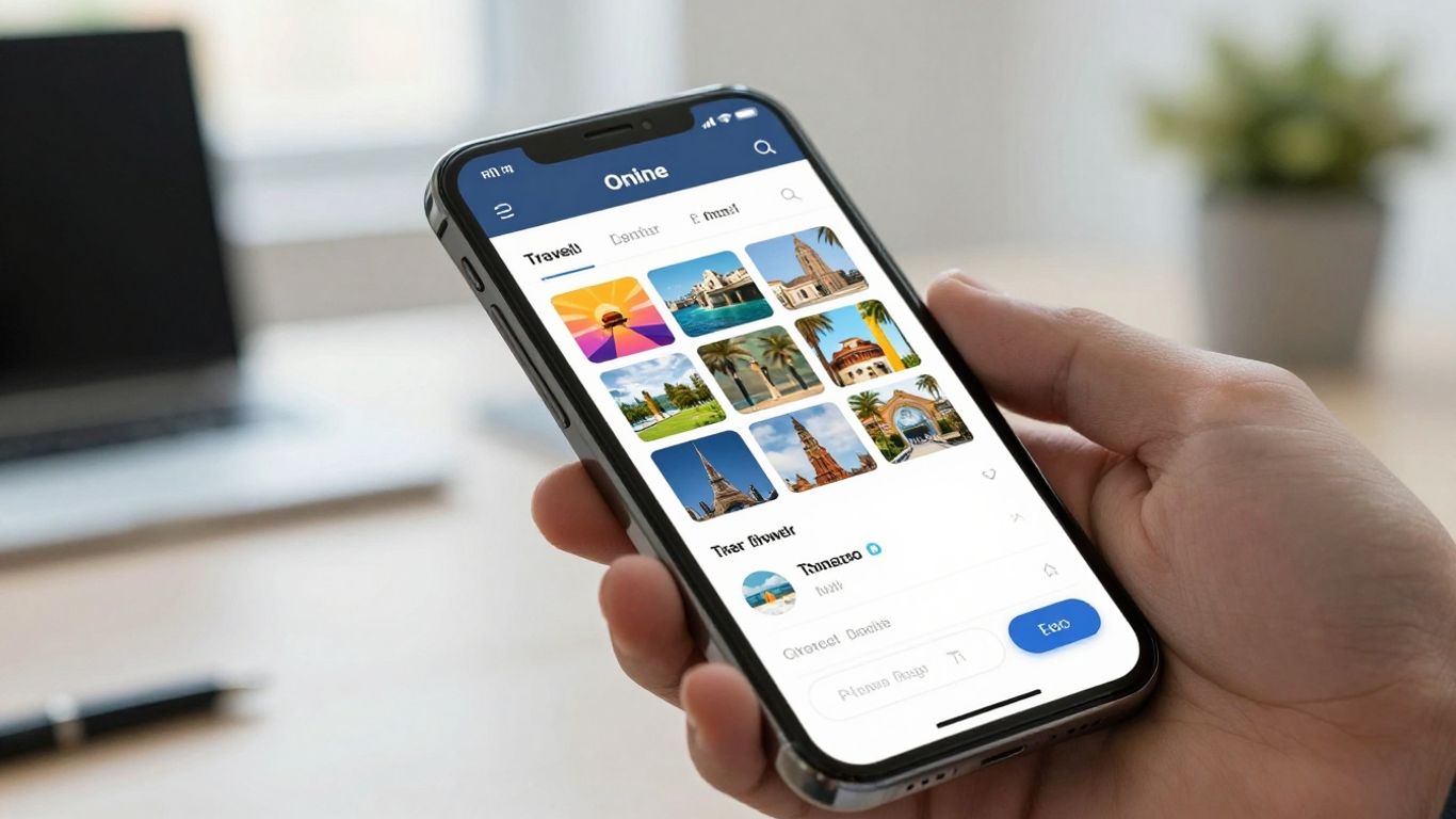 Booking travel online
