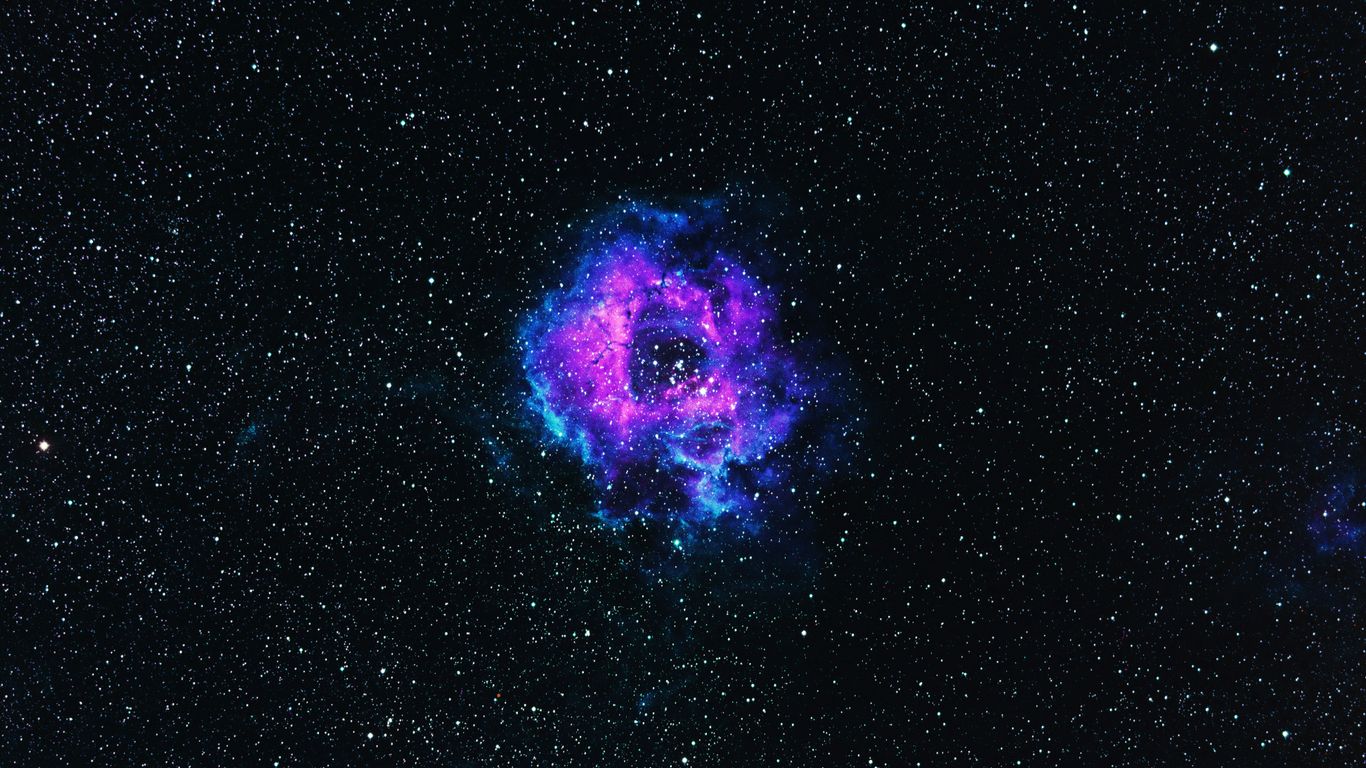 purple and blue galaxy illustration