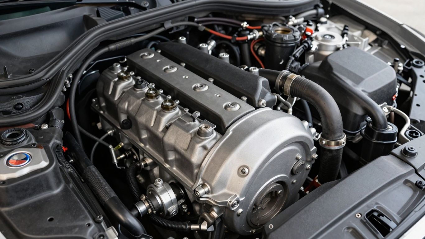 2017 BMW 118i engine