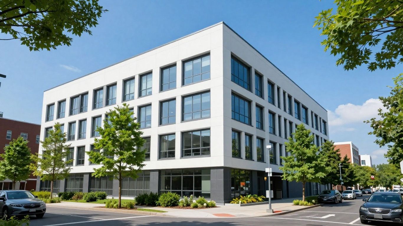 Hamburg NY office building exterior