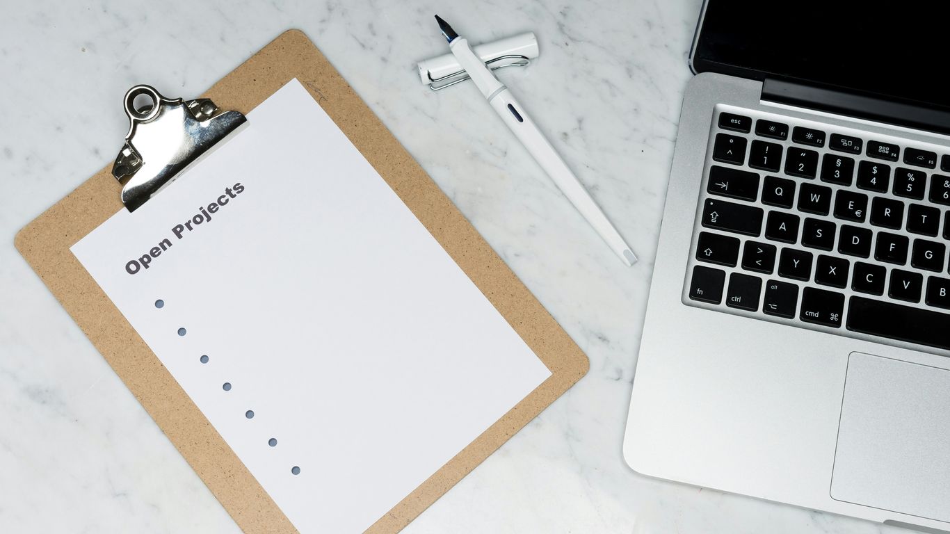 Buyer reviewing product specifications and samples