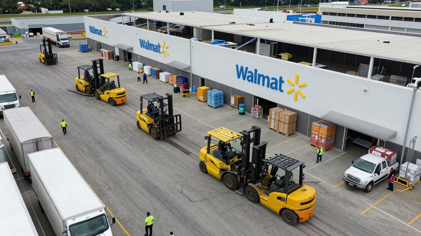 Walmart distribution centers and operations teams
