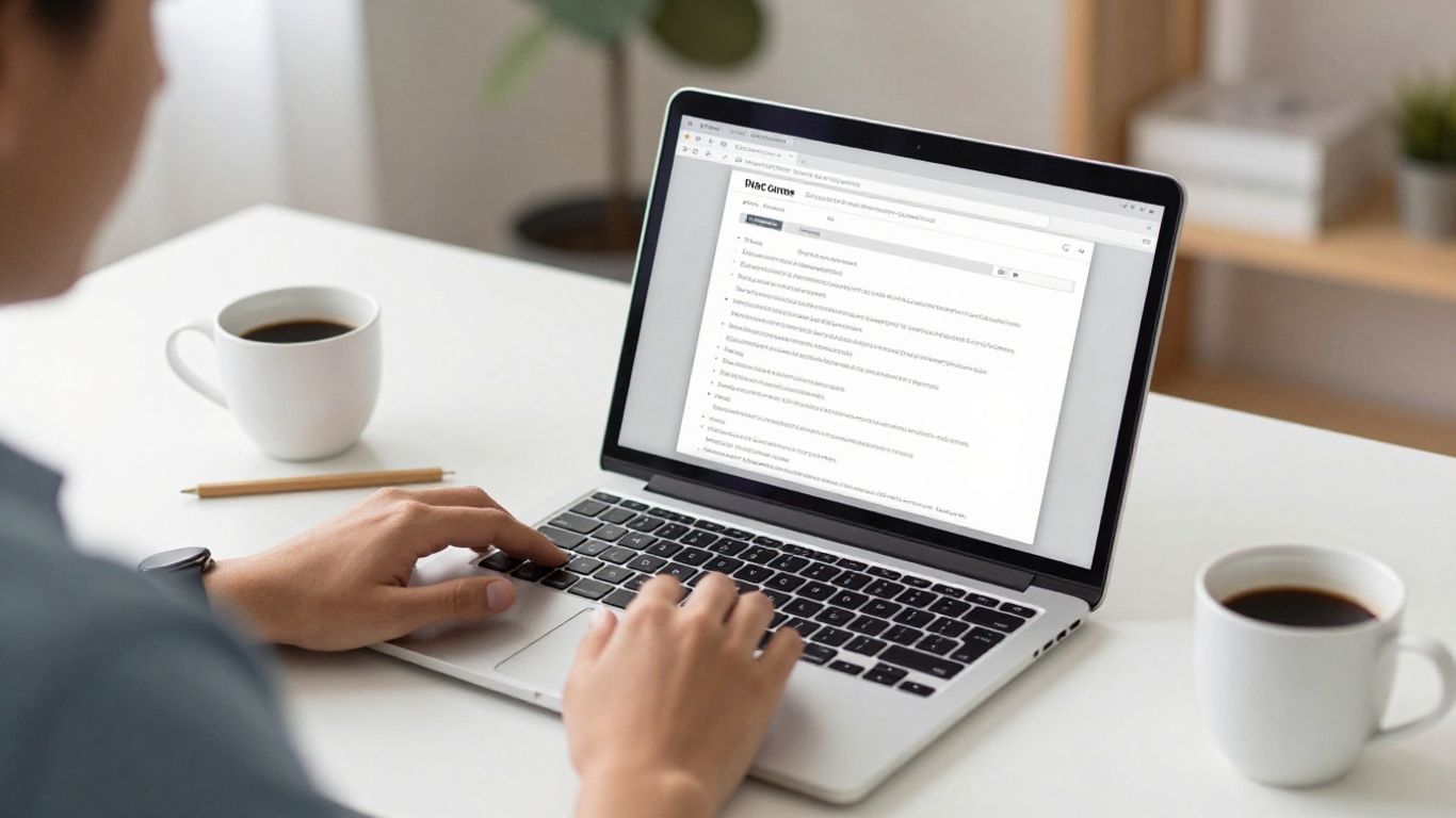 Legal application process