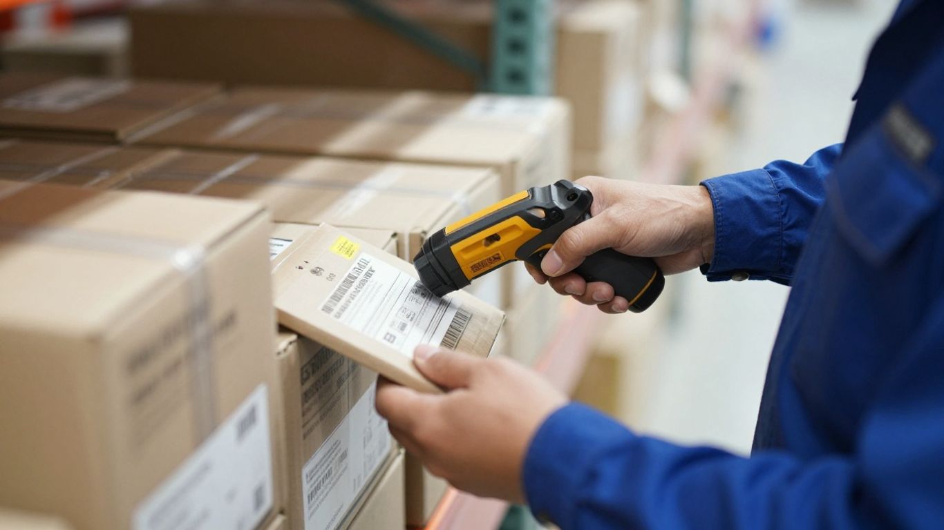 Profesjonalna kontrola jakości produktów w magazynie
