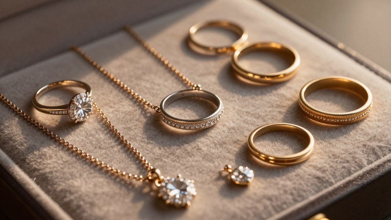 A curated set of timeless and modern jewellery