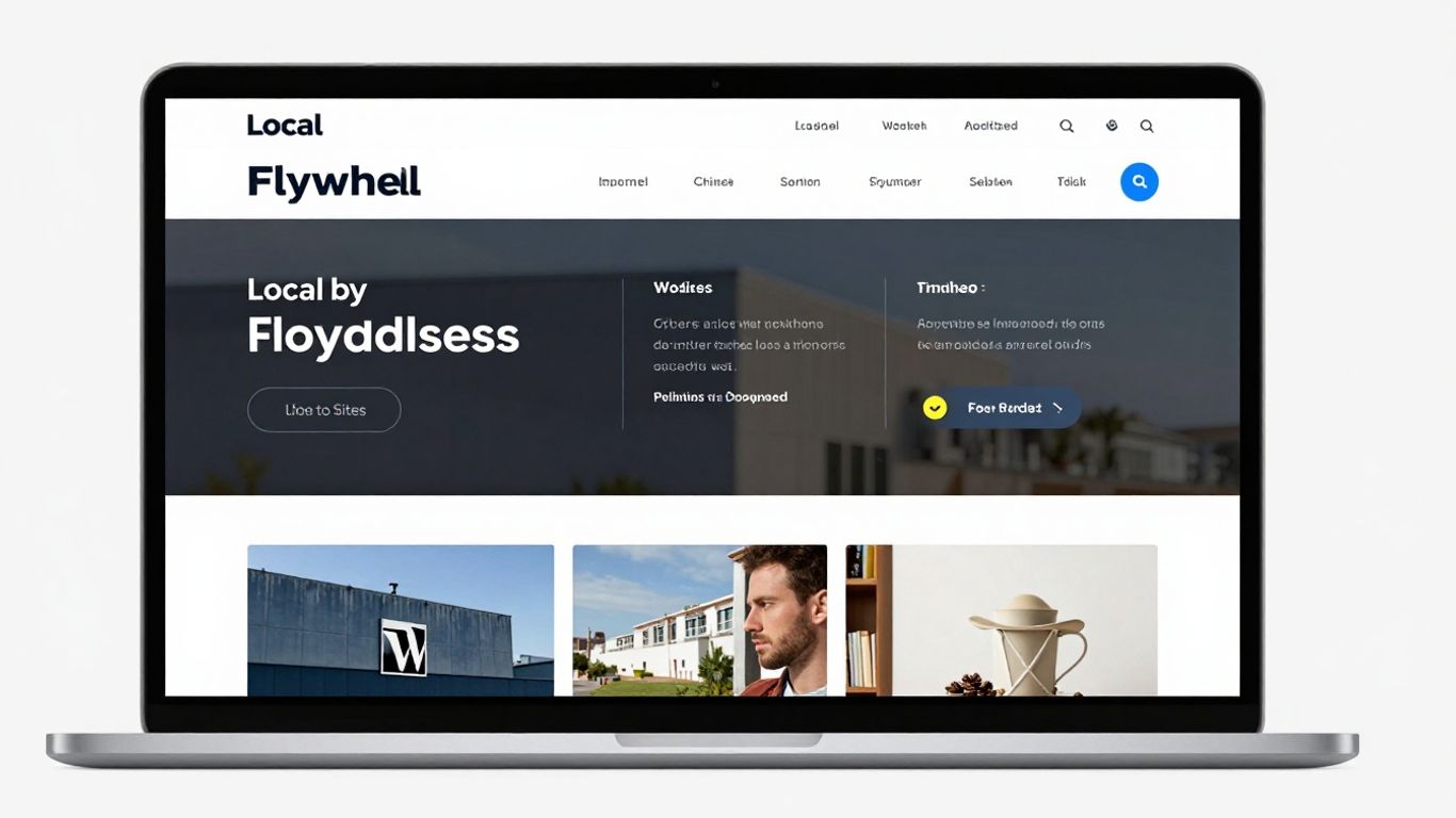 Interface de l'application LocalWP