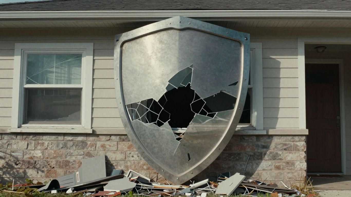 Casa protegida contra vandalismo y hurto.