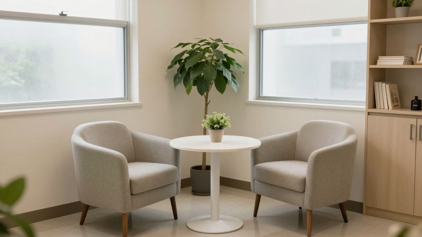 Private practice consultation room Singapore
