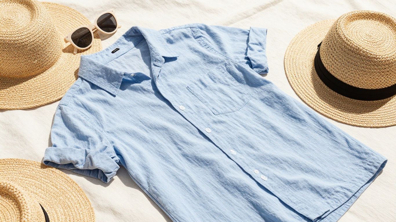 Leichte Stoffe und natürliche Materialien für den Sommer
