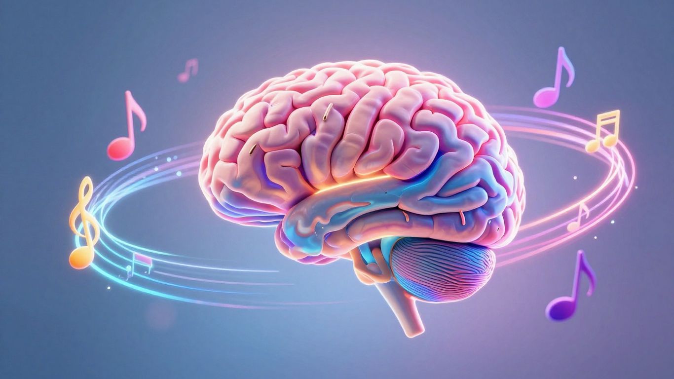 AI music video concept for education