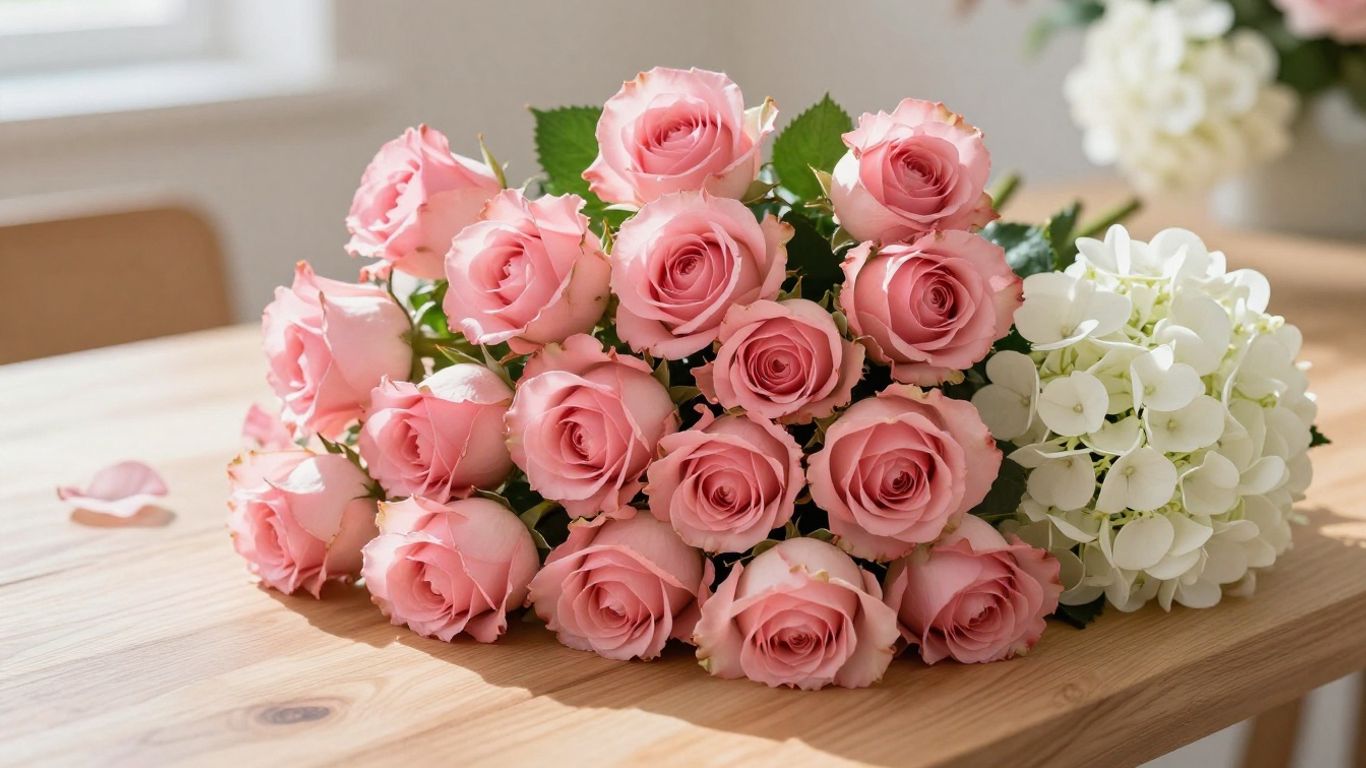 A vibrant bouquet of fresh Mother's Day flowers