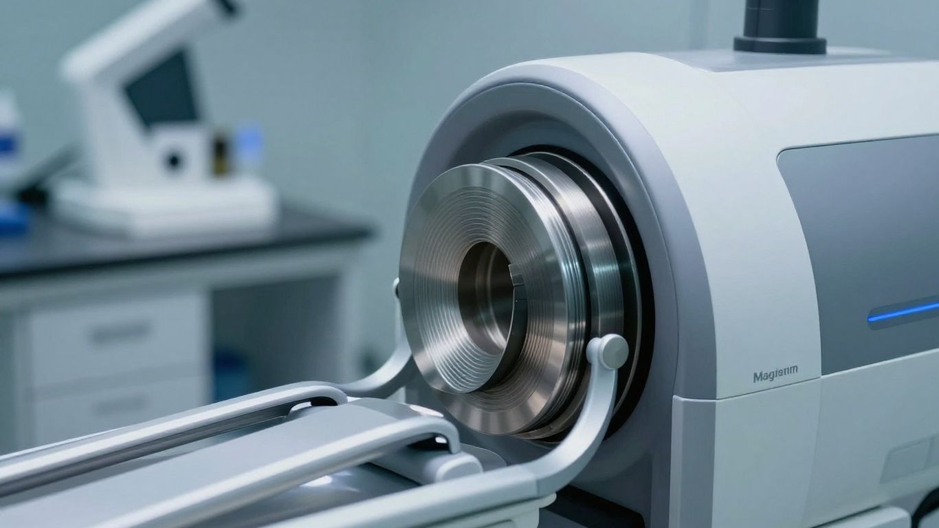 Magstim TMS machine in a research setting.