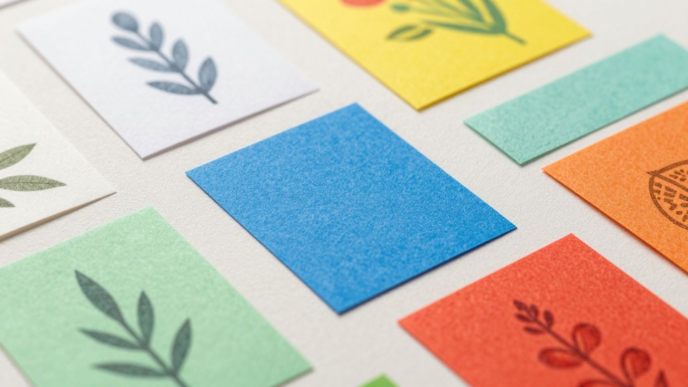 High-quality paper labels with custom designs.