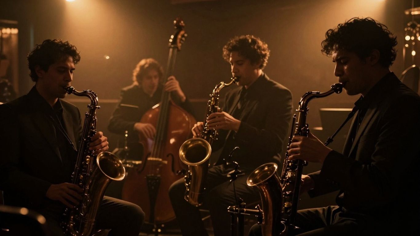 AI jazz music video generator visuals