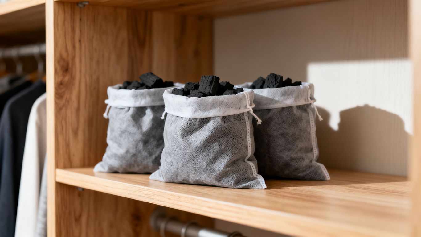 Natural bamboo charcoal purifying bags