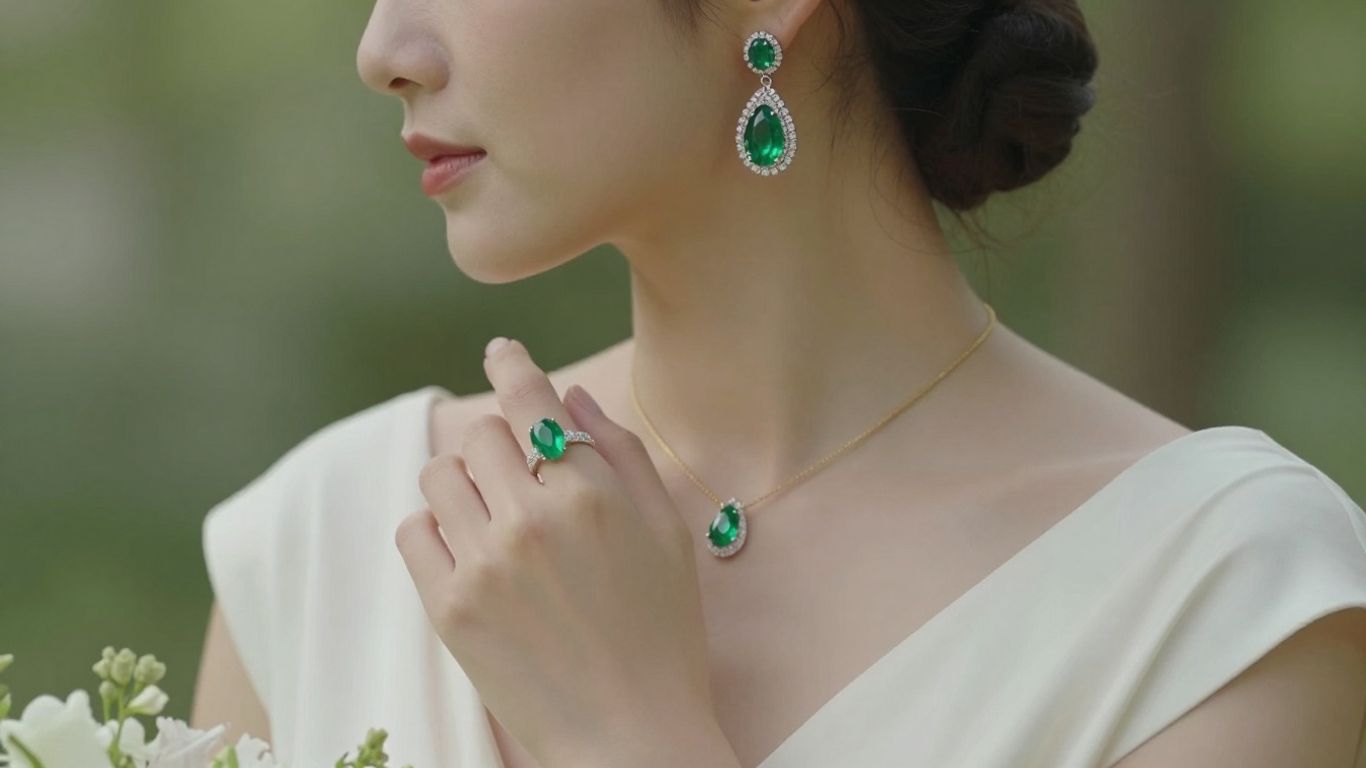 Emerald bridal jewellery: how to choose a timeless wedding-day look_Placeholder