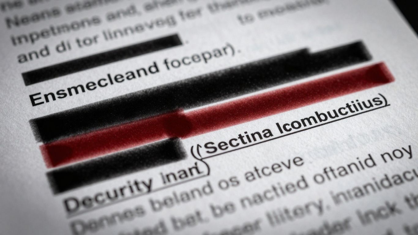 Black bars covering sensitive text on a document.