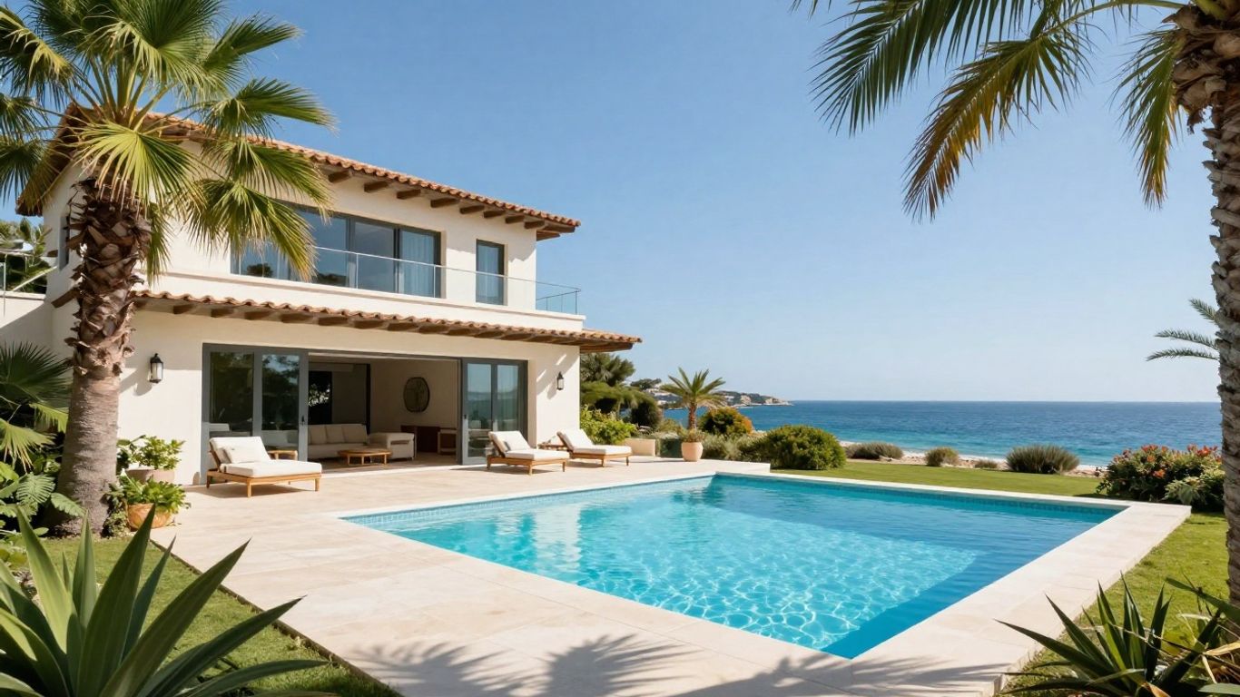 Cap d'Agde villa with pool and sea view