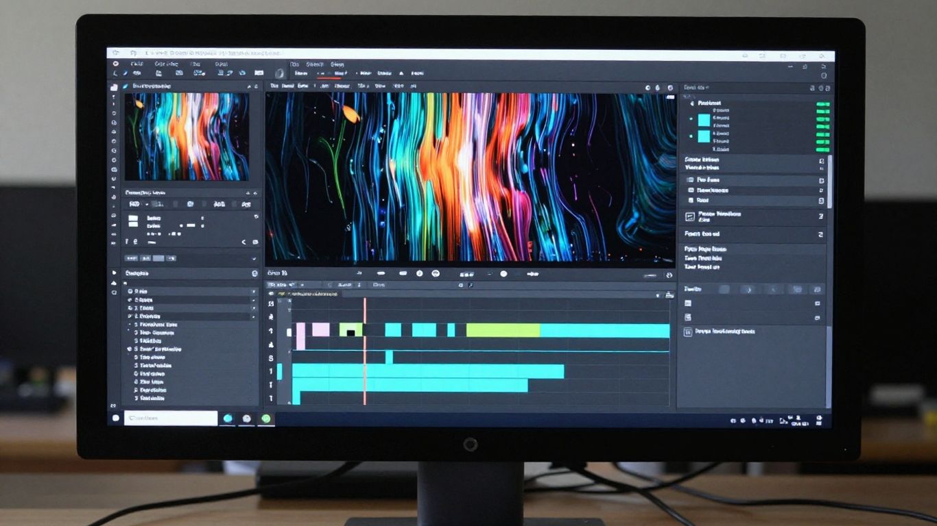 Workflow setup for music video generation