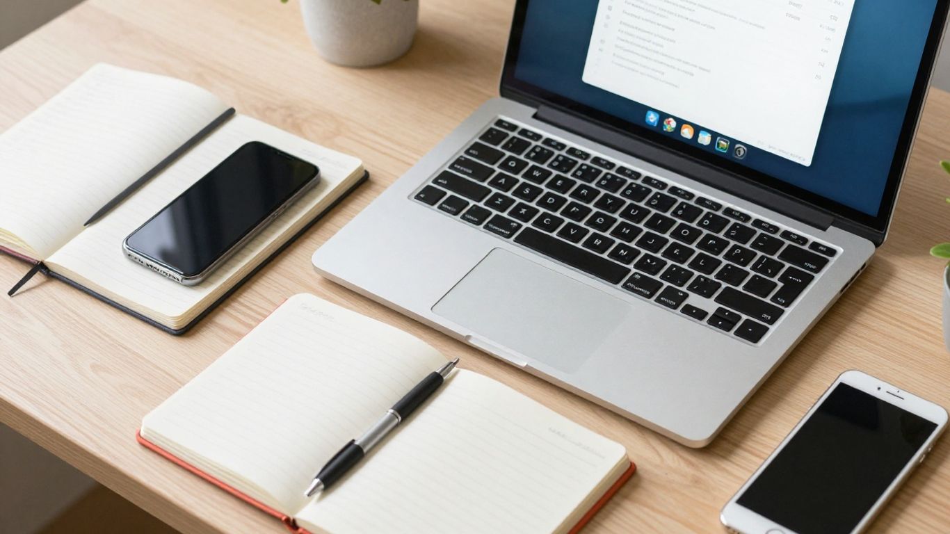 Beginner affiliate marketing platform comparison desk setup