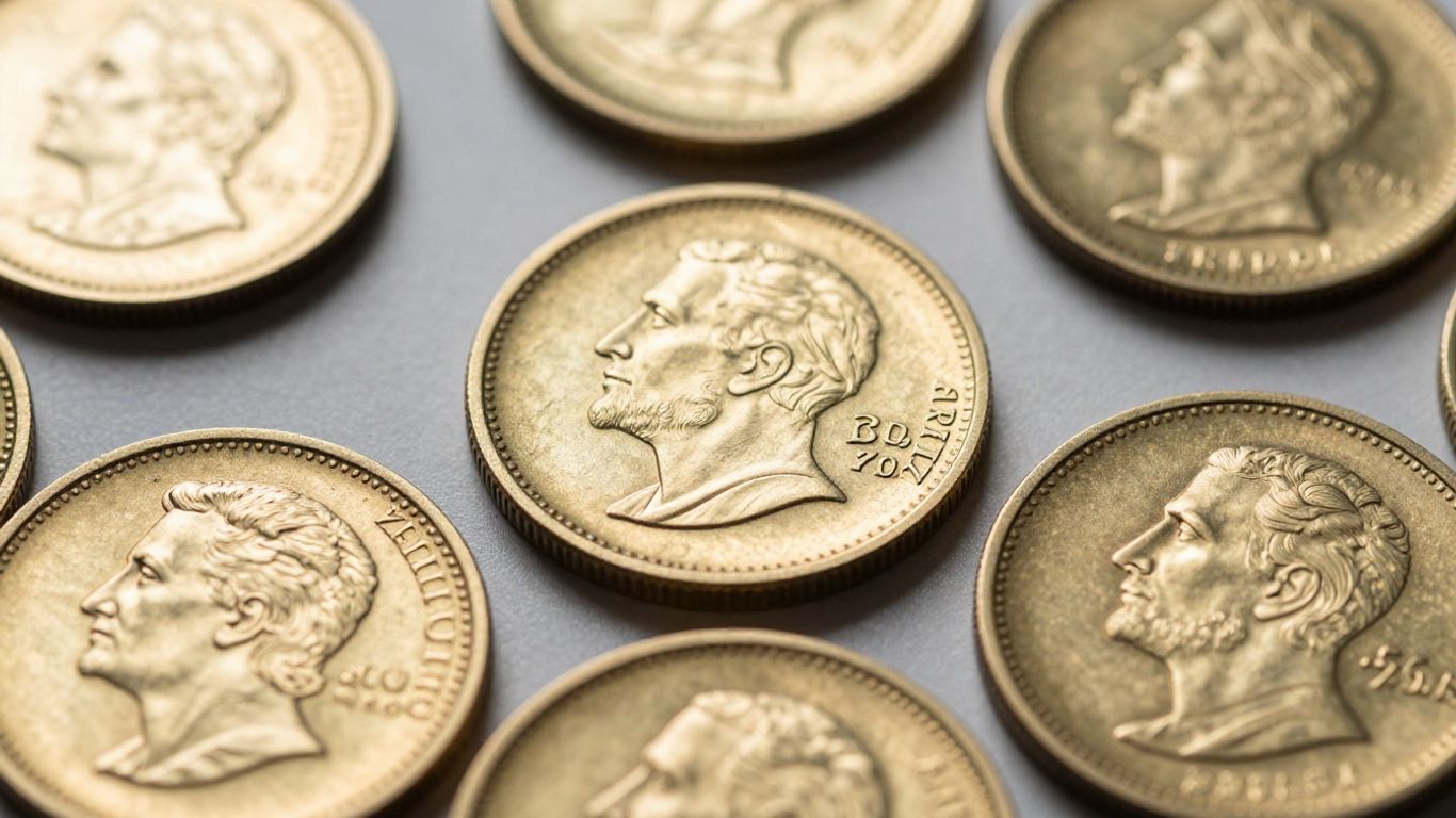 Monedas de oro coleccionables, icónicas y preciosas