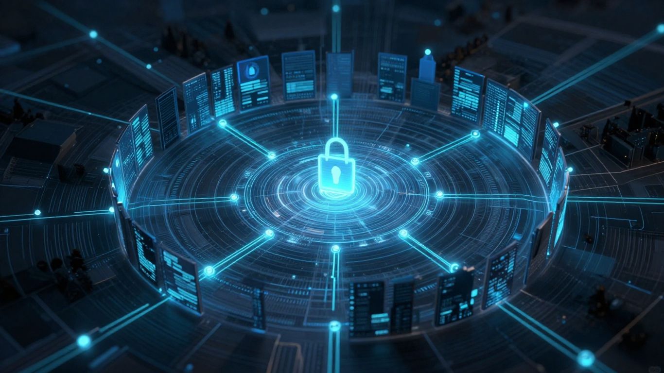 Digital assets and attack surface in a network.