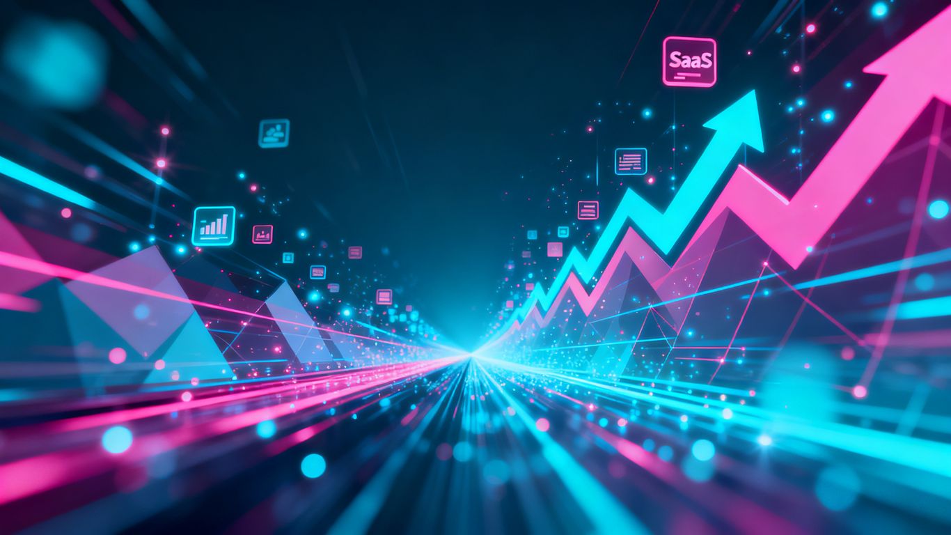 SaaS growth metrics and B2B software startup success.