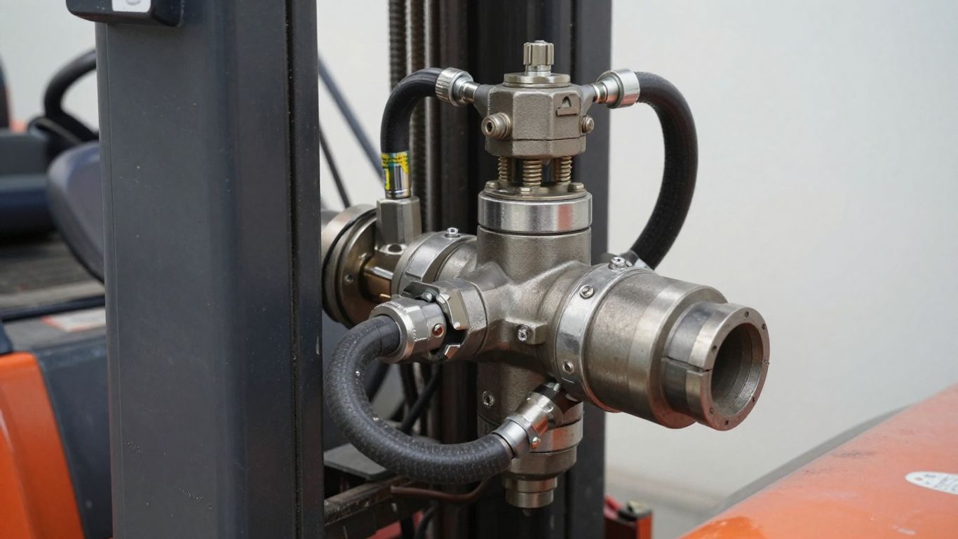 วาล์วไฮดรอลิกรถโฟล์คลิฟท์ ส่วนประกอบและการบำรุงรักษา