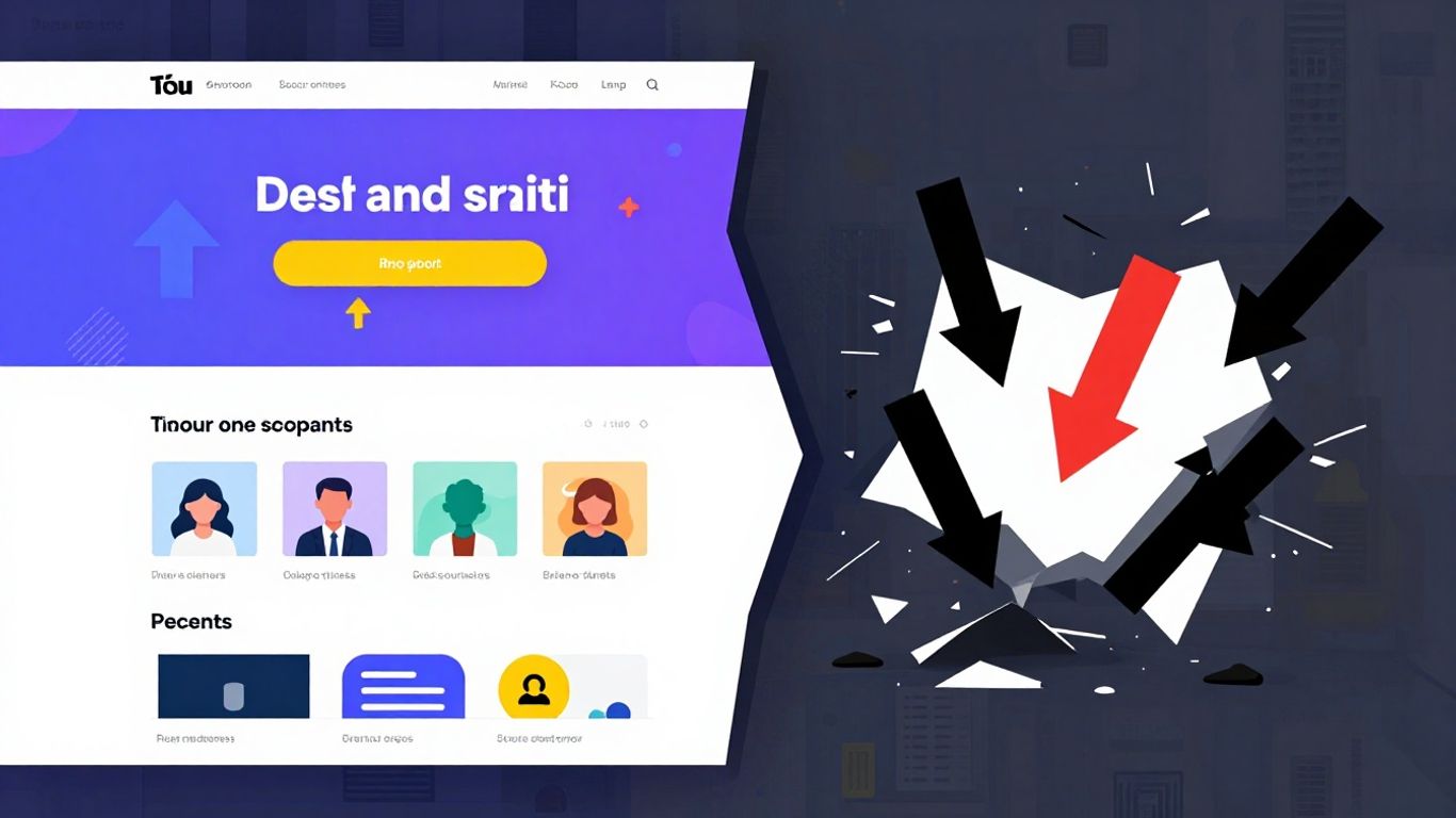 Website update impact on SEO performance