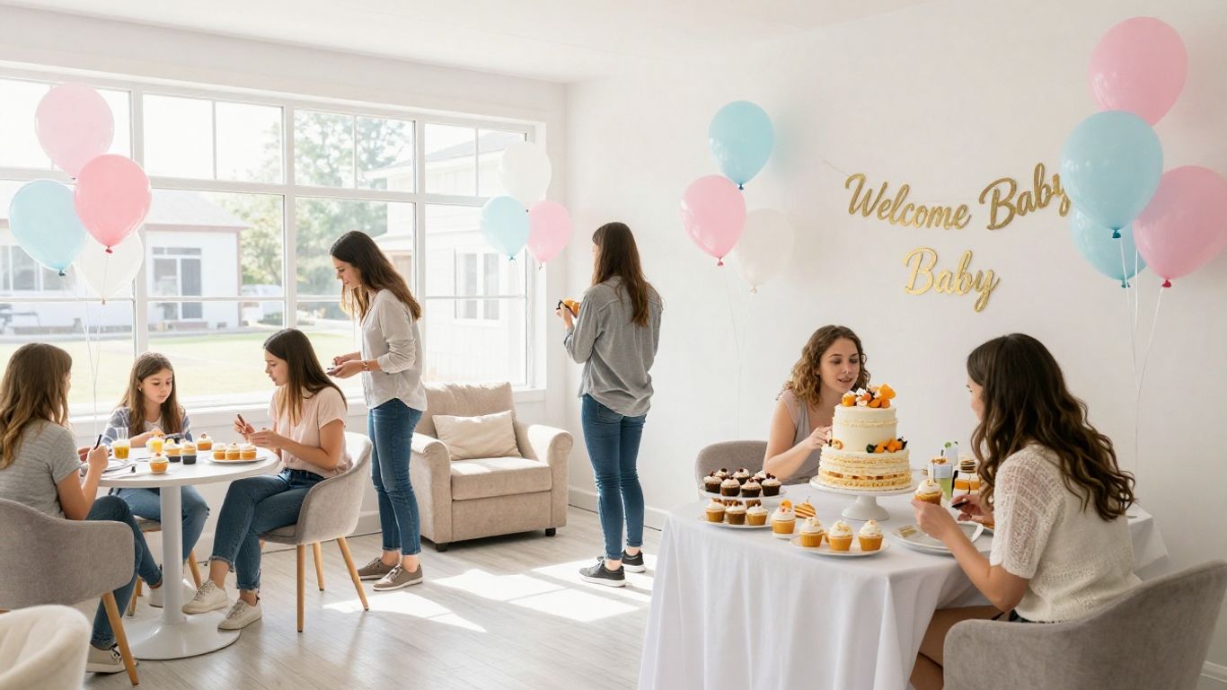 Family-friendly baby shower venue in Addison, TX.